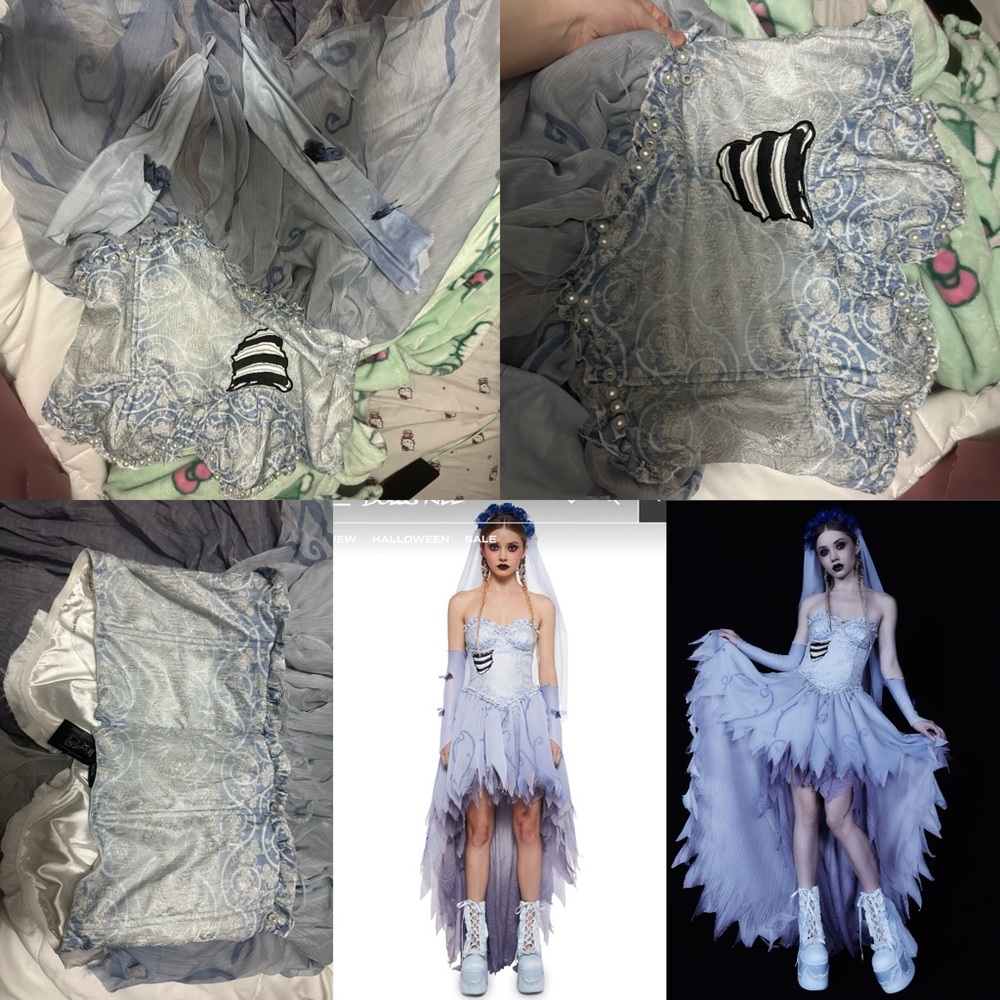 Dolls Kill X Corpse Bride Dress XL